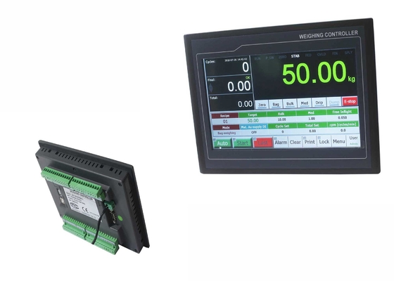 Indicateur de cheminement zéro automatique de balance, interface d'entrée-sortie de contrôleur d'écran tactile pour l'échelle de emballage simple