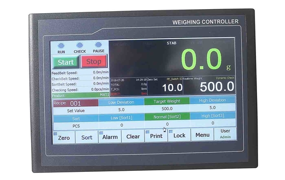 Contrôleur d'indicateur de peseuse de contrôle, contrôleur d'indicateur de poids d'écran tactile