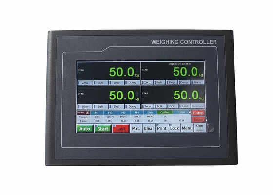 4 - Mesurez le contrôleur en lots, interface de pesage électronique d'entrée-sortie de l'indicateur 24V