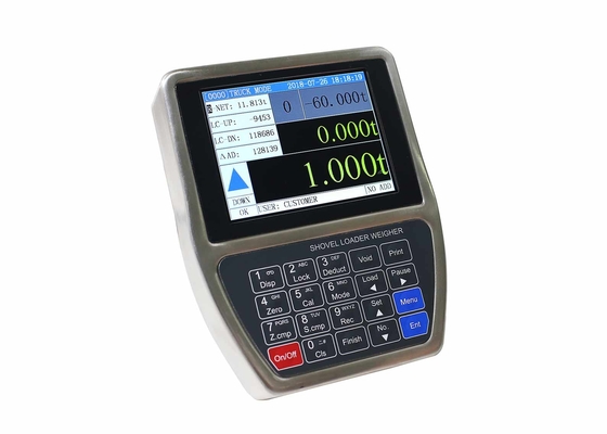 Obtenez des résultats précis avec l'indicateur de chargeur à pelle de 100 à 12 000 kg